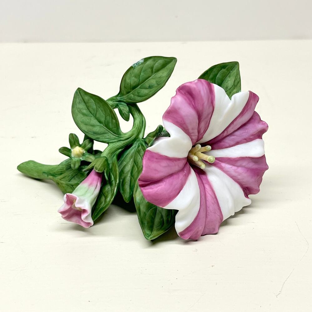 Lenox Petunia Figurine Garden Flowers Collection FLAW